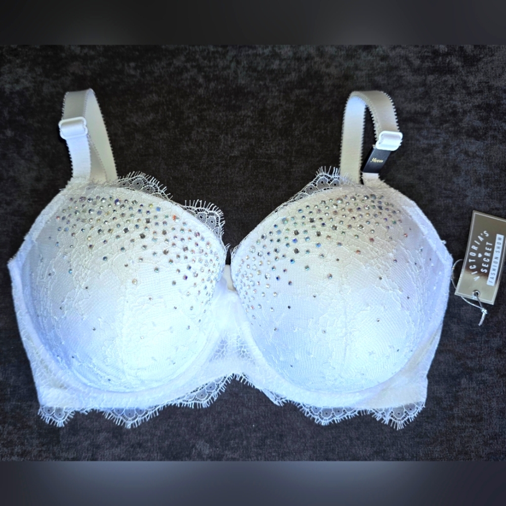 Victoria's Secret Limited Edition Bra with Rhinestones, 34DDD